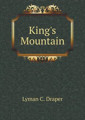 Book cover for King's Mountain