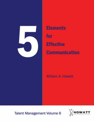 Cover of 5 Elements for Effective Communication