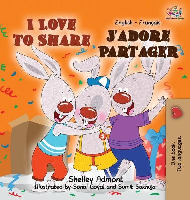 Book cover for I Love to Share J'adore Partager