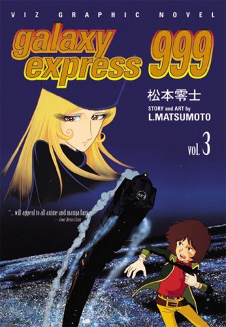 Book cover for Galaxy Express 999