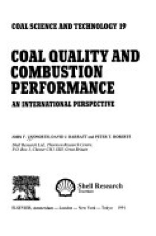 Cover of Coal Quality and Combustion Performance