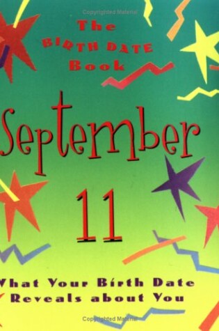 Cover of The Birth Date Book September 11