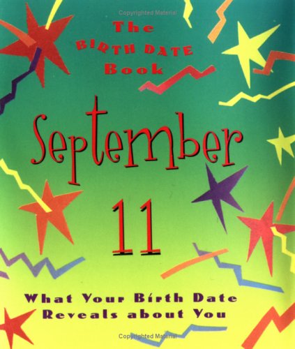 Cover of The Birth Date Book September 11