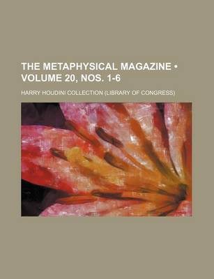 Book cover for The Metaphysical Magazine (Volume 20, Nos. 1-6)