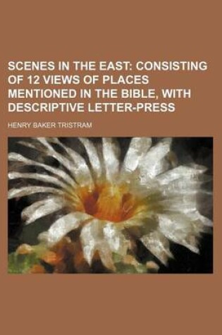 Cover of Scenes in the East; Consisting of 12 Views of Places Mentioned in the Bible, with Descriptive Letter-Press