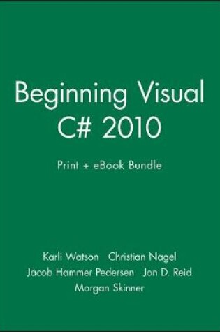 Cover of Beginning Visual C# 2010 Print + eBook Bundle