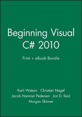 Book cover for Beginning Visual C# 2010 Print + eBook Bundle