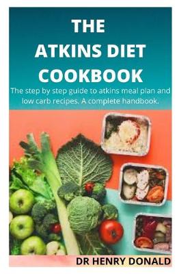 Book cover for The Atkins Diet Cookbook