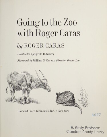 Book cover for Going to the Zoo