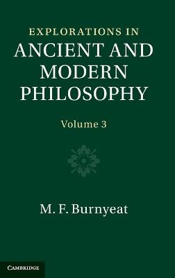 Book cover for Explorations in Ancient and Modern Philosophy: Volume 3