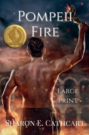 Cover of Pompeii Fire (Large Print)