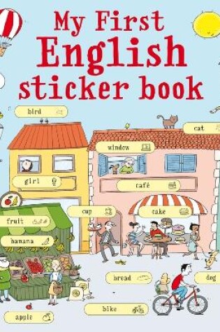 Cover of My First English Sticker Book