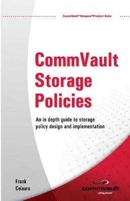 Cover of CommVault Storage Policies