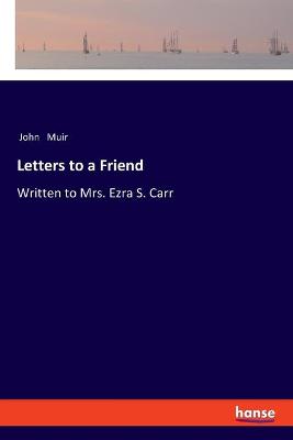 Book cover for Letters to a Friend