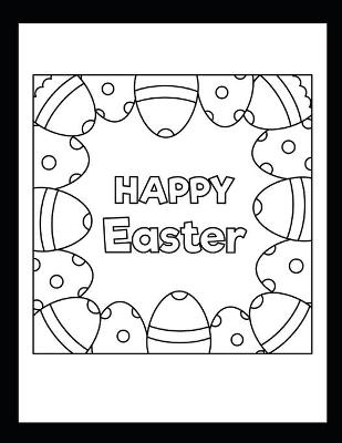 Book cover for Easter Bunny Time Coloring Book