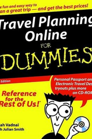 Cover of Travel Planning Online For Dummies