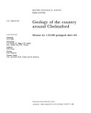 Book cover for Geology of the Country Around Chelmsford