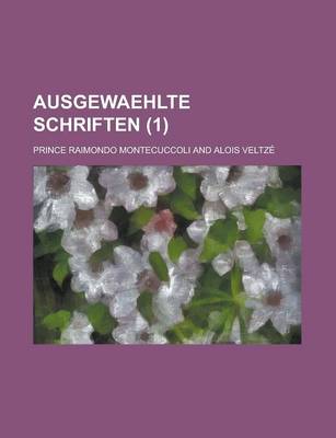 Book cover for Ausgewaehlte Schriften (1)