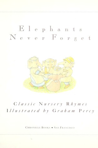 Cover of Elephants Never Forget