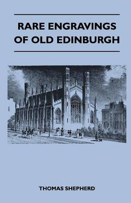 Book cover for Rare Engravings Of Old Edinburgh