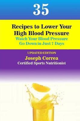 Book cover for 35 Recipes to Lower Your High Blood Pressure