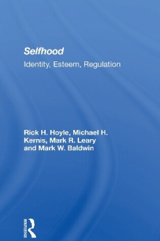 Cover of Selfhood