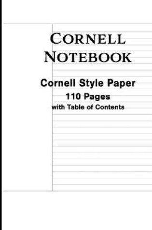 Cover of Cornell Notebook