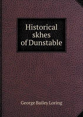 Book cover for Historical skhes of Dunstable