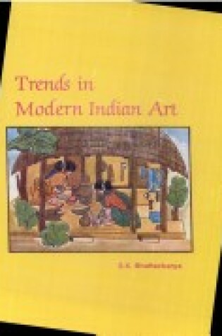 Cover of Trends in Modern Indian Art