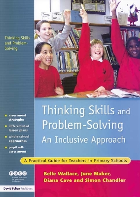 Book cover for Thinking Skills and Problem-Solving - An Inclusive Approach