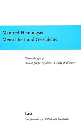 Book cover for Menschheit Und Geschichte