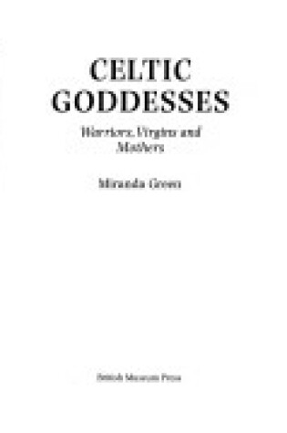 Cover of Celtic Goddesses