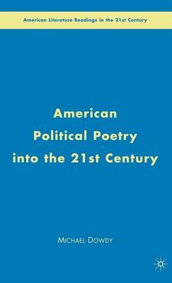 Book cover for American Political Poetry in the 21st Century