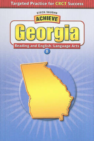 Cover of Achieve Georgia Reading and English/Language Arts, Grade 8