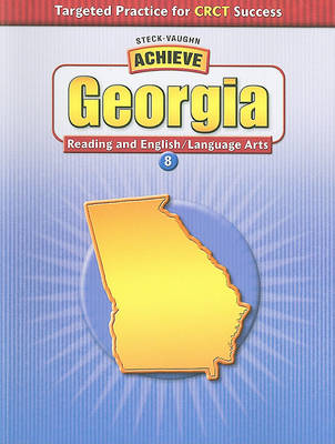 Cover of Achieve Georgia Reading and English/Language Arts, Grade 8