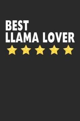 Cover of Best Llama Lover