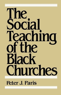 Book cover for The Social Teaching of the Black Churches