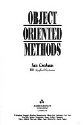Cover of Object-oriented Methods