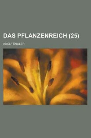 Cover of Das Pflanzenreich (25 )