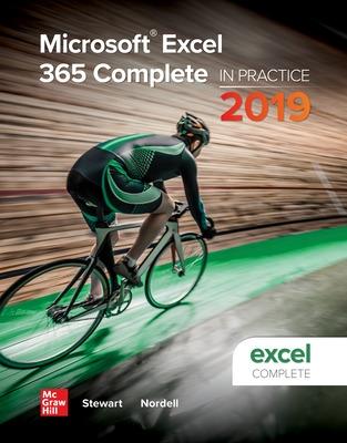 Book cover for Microsoft Excel 365 Complete: In Practice, 2019 Edition