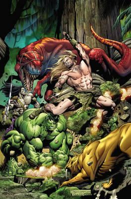 Book cover for Incredible Hulks: Planet Savage