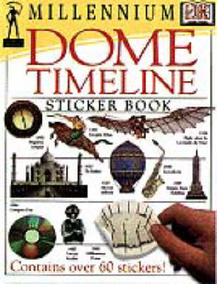 Book cover for Millennium Dome Timeline Sticker Book