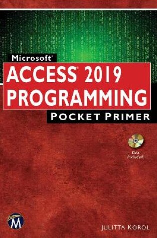 Cover of Microsoft Access 2019 Programming Pocket Primer