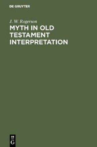 Cover of Myth in old testament interpretation