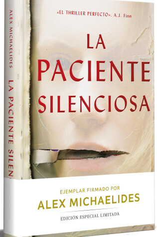 Cover of La paciente silenciosa (Edición limitada firmada) / The Silent Patient (Limited Signed Edition)