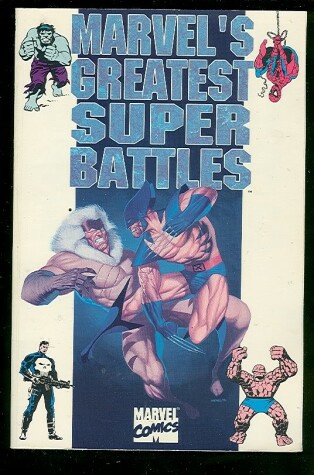 Book cover for Marvel's Greatest Super Battles