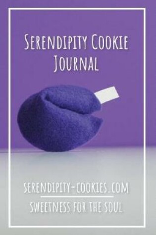 Cover of Serendipity Cookie Journal - Purple - Mindfulness, Gratitude, Journaling