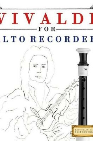 Cover of Vivaldi for Alto Recorder