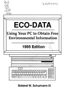 Book cover for Eco-Data 1995