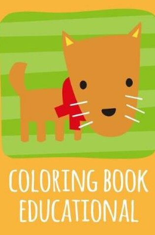 Cover of coloring book educational